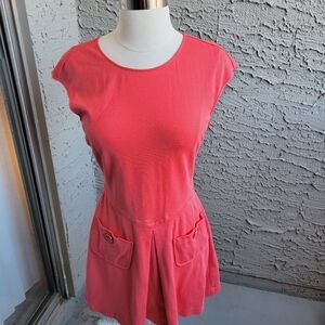 Ted Baker Peach Coral Skater Dress